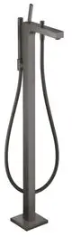 AXOR-HG-AXOR-Citterio-Einhebel-Wannenmischer-bodenstehend-mit-Pingriff-Brushed-Black-Chrome-39451340 gallery number 1